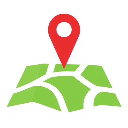 Icono de mapa con un marcador